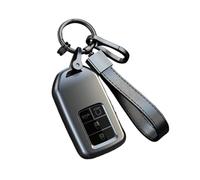 Coque Protection Clé Voiture Porte-clés pour Vezel pour City pour Civic pour Jazz pour BRV pour BR-V pour HRV Coques De Clé(Gray 4 Set)