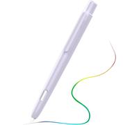 Coque Protection Compatible avec Apple Pencil 2ème Génération, Étui Protecteur Rétractable pour Apple Pencil avec Clip, Housse Apple Pencil PC, Support Double-Tap, Taro Violet