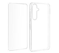 Coque protection intégrale pour Samsung Galaxy A55 5G verre trempé Transparent