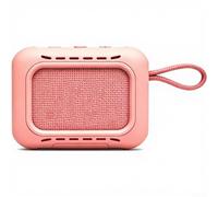 Coque Protection pour jbl Go 5 en Silicone Souple Coque Protection(Pink + Hook)