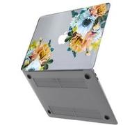 Coque Protection Rigide Design Fleurs Noir p. MacBook Air 13 2020 / 2019 / 2018 Noir G