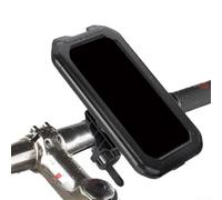 Coque Protection Smartphone Vélo Imperméable avec Port USB - Fixation Guidon Anti-Vibration pour Moto Trottinette Compatible pour iphone pour samsung