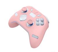 Coque Protection Souple pour FLYDIGI pour apex 5 Blanche Coque(Pink) | MatÃ©riau silicone doux, ajustement pour prÃ©cis, protection anti-rayures, couleur noire Ã©lÃ©gante, installation facile