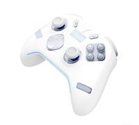 Coque Protection Souple pour FLYDIGI pour apex 5 Blanche Coque(White) | MatÃ©riau silicone doux, ajustement pour prÃ©cis, protection anti-rayures, couleur noire Ã©lÃ©gante, installation facile