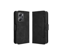 Coque Protective Blackview Oscal Tiger 13 avec Porte-Cartes Etui en PU Cuir Flip Stand avec Support Intégré Compatible Blackview Oscal Tiger 13-Noir