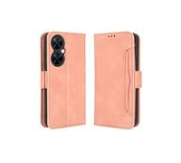 Coque Protective FOXDOCK Huawei Nova11i avec Porte-Cartes Etui en PU Cuir Flip Stand avec Support Intégré Compatible Huawei Nova11i-Rose