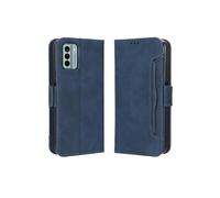 Coque Protective FOXDOCK Nokia G22 4G avec Porte-Cartes Etui en PU Cuir Flip Stand avec Support Intégré Compatible Nokia G22 4G-Bleu