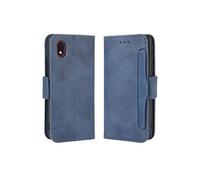 Coque Protective FOXDOCK Samsung Galaxy A01 Core avec Porte-Cartes Etui en PU Cuir Flip Stand avec Support Intégré Compatible Samsung Galaxy A01