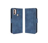 Coque Protective Motorola MOTO E40/E30/E20 avec Porte-Cartes Etui en PU Cuir Flip Stand avec Support Intégré Compatible Motorola MOTO