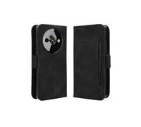 Coque Protective Oukitel C59/C59 Pro avec Porte-Cartes Etui en PU Cuir Flip Stand avec Support Intégré Compatible Oukitel C59/C59 Pro-Noir