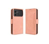 Coque Protective ZTE Blade A36 4G/Nubia A36 4G avec Porte-Cartes Etui en PU Cuir Flip Stand avec Support Intégré Compatible ZTE Blade A36 4G/Nubia