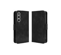 Coque Protective ZTE nubia RedMagic 10 Air avec Porte-Cartes Etui en PU Cuir Flip Stand avec Support Intégré Compatible ZTE nubia RedMagic 10