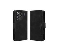 Coque Protective ZTE nubia RedMagic 11 Pro Plus avec Porte-Cartes Etui en PU Cuir Flip Stand avec Support Intégré Compatible ZTE nubia RedMagic 11