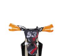 Coque Protège-mains de Rechange Acerbis X-Factor Orange Orange
