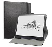 Coque PU Cuir Etui et Pliable Stand Folio pour BOOX Tab Ultra C, Tab 10,3 Pouces ePaper Tablet, Noir
