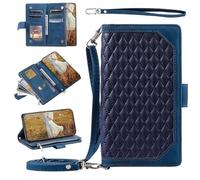 Coque Rabat pour Oppo A72 5G/A73 5G/A53 5G avec Cordon, Etui Anti-Chute Portefeuille en Cuir, Sac bandoulière Multifonctionnel Coque avec Bandoulière Réglable