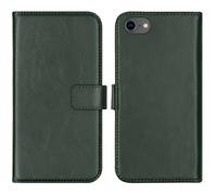 Coque rabattable cuir véritable Selencia Apple iPhone SE (2022 / 2020) / 8...
