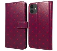 Coque rabattable design imoshion Apple iPhone 12 (Pro) - Crush Check Coral Dust