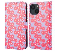 Coque rabattable design imoshion Apple iPhone 13 - Dusty Rose Blossoms