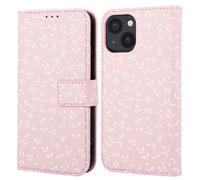 imoshion imoshion Étui de télephone portefeuille Design pour iPhone 13 Pink Bazaar Flowers Multicolore