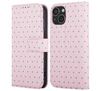 Coque rabattable design imoshion Apple iPhone 14 - Happy Dots