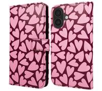 Coque rabattable design imoshion Apple iPhone 16 - Hearty Blush