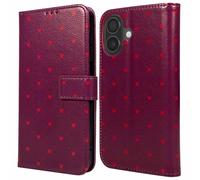 Coque rabattable design imoshion Apple iPhone 17 - Crush Check Coral Dust
