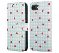 Coque rabattable design imoshion Apple iPhone 17e / 16e - Cherry Check