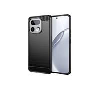 Avizar Coque pour Realme 16 Pro Plus Effet Carbone Protection Souple Antichoc