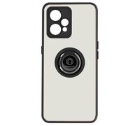 Avizar, étui hybride pour téléphone portable avec support pour anneau Realme 9 4G / Realme 9 Pro Plus, Noir