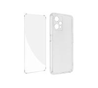 Coque Realme 9 Pro Plus et 9 4G Silicone Souple Film Verre Trempé 9H transparent