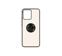 Coque Realme C30 Bi-matière Bague Métallique Support Vidéo noir