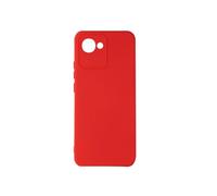 Coque Realme C30 Semi-rigide Soft-touch Fine rouge