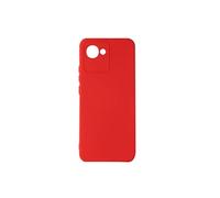 Coque Realme C30 Semi-rigide Soft-touch Fine rouge Rouge