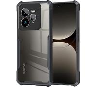 Coque Realme Gt 7 Pro - Antichoc & Anti-Rayures, Dos Pc Transparent Et Bords Tpu Souples, Protection Écran & Appareil Photo, Design 3-En-1