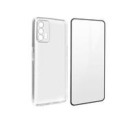 Coque Realme GT Silicone Souple Film Verre Trempé 9H Noir Noir
