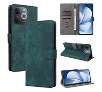 Coque Realme Note 70T 4G/70 4G, [Technologie de Blocage RFID] Housse Portefeuille, Etui pour Realme Note 70T 4G/70 4G avec Fonction Stand-Vert