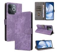 Coque Realme Note 70T 4G/70 4G, [Technologie de Blocage RFID] Housse Portefeuille, Etui pour Realme Note 70T 4G/70 4G avec Fonction Stand-Violet