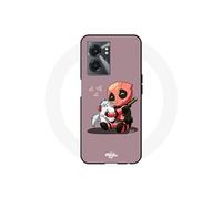 Coque Realme V23 Bébé Deadpool avec Licorne