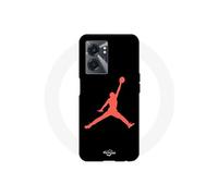 Coque Realme V23 Jordan logo 23 nike basketball couleur rouge