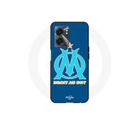Coque Realme V23 logo om olympique de marseille bleu Fond