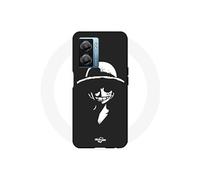 Coque - Maniacase - Realme V23 - Noir et blanc - Monkey D. Luffy - Souple