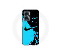 Coque Realme V23 nike logo Couleur noir et bleu