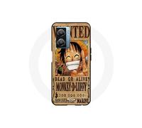 Coque Realme V23 One Piece Wanted Poster Monkey D. Luffy