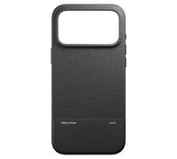 Coque pour iPhone 17 Pro Max Antichocs Texturée Série ReClassic, Noir