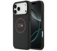 Coque Red Bull Maillé Anneau Rouge & Boutons Métal MagSafe pour iPhone 17 Pro Max Bleu Marine