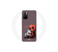 Coque Redmi Note 11 5G Bébé Deadpool avec Licorne