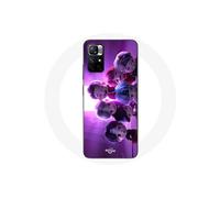 Coque Redmi Note 11 5G TinyTAN Animation Affiche RM Jin Suga J-Hope Jimin V Et Jungkook Mic Drop