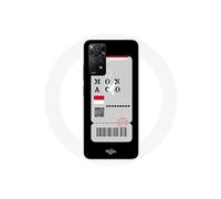 Coque Redmi Note 11 Pro 5G Billet d'avion Monaco