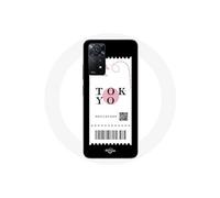 Coque Redmi Note 11 Pro 5G Billet d'avion Tokyo Japon